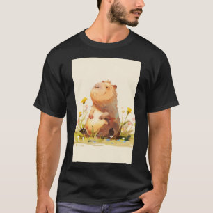 Capybara Enjoying Life T-Shirt