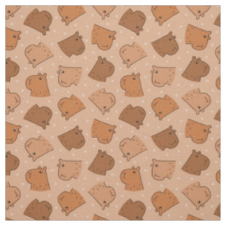 Capybara Fabric