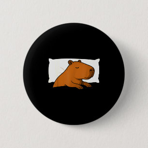 Capybara Favorite Sleepshirt Sleeng Pajamas Boys G 6 Cm Round Badge