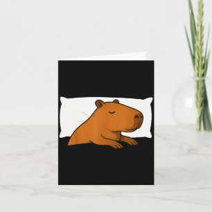 Capybara Favourite Sleepshirt Sleeng Pyjamas Boys Card
