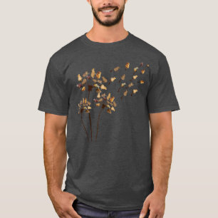 Capybara Flower Fly Dandelion Capybara Funny Capyb T-Shirt