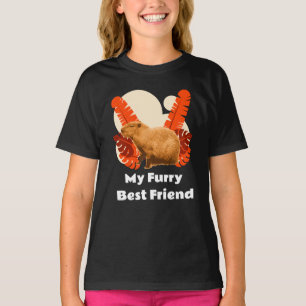 Capybara Furry Best Friend Tropical Animal T-Shirt