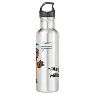 Capybara Gamer Water Bottle – Personalized Name