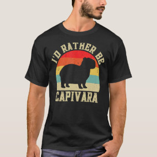 Capybara Giant Rodent For Capivara 4 T-Shirt
