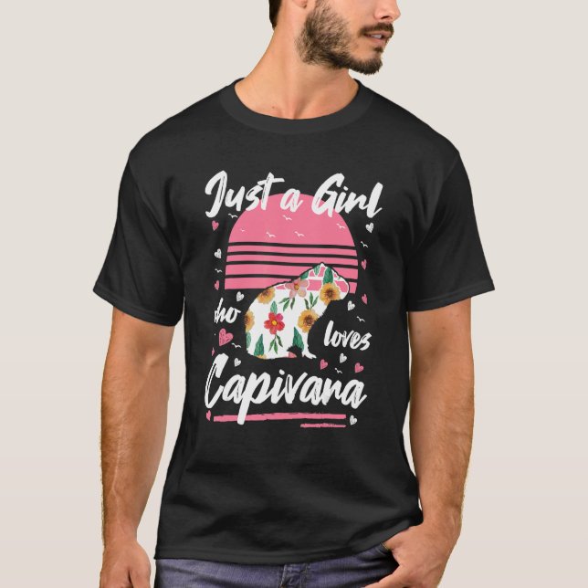 Capybara Giant Rodent For Capivara 8 T-Shirt (Front)