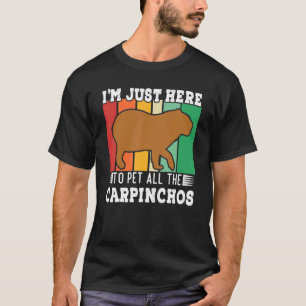 Capybara Giant Rodent For carpinchos 1 T-Shirt