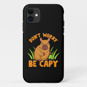 Capybara Gift Cute Funny Zoo Animal Lover Owner Pr iPhone 11 Case