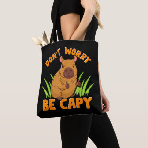 Capybara Gift Cute Funny Zoo Animal Lover Owner Pr Tote Bag