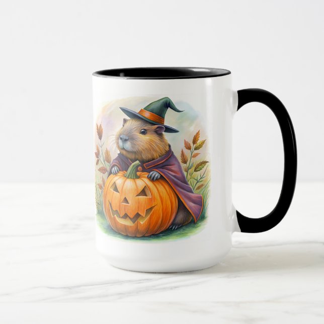 capybara halloween mug (Right)