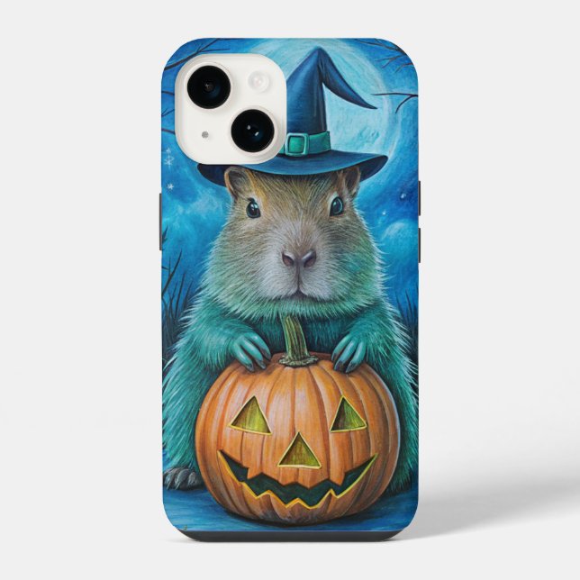 Capybara Halloween Phone Cover (Back)
