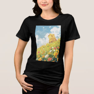 Capybara Hilltop Haven Tri-Blend Shirt