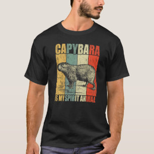 Capybara Is My Spirit Animal capybara T-Shirt