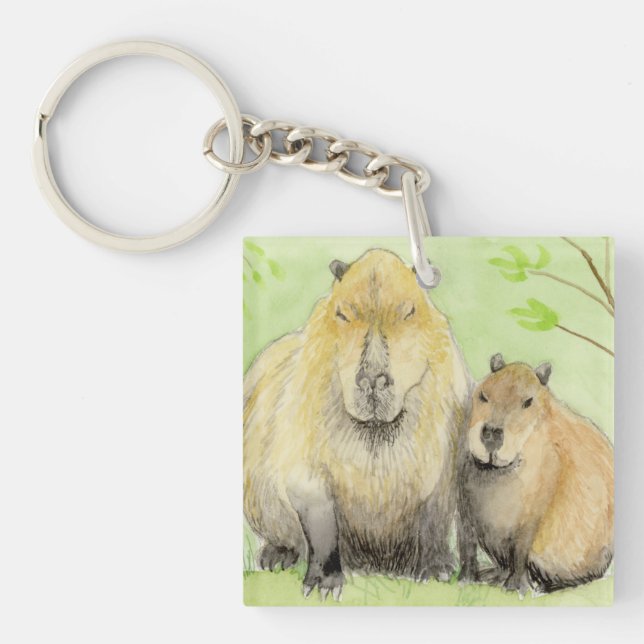 Capybara Key Ring (Front)