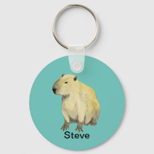 Capybara Key Ring