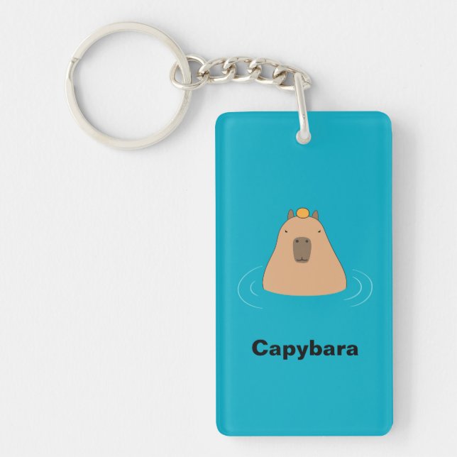 Capybara Key Ring (Front)