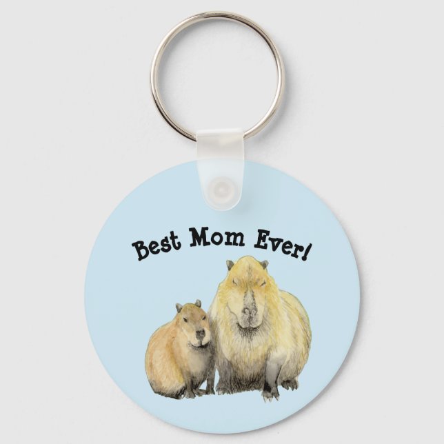 Capybara Key Ring (Front)