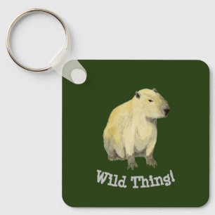 Capybara Keychain