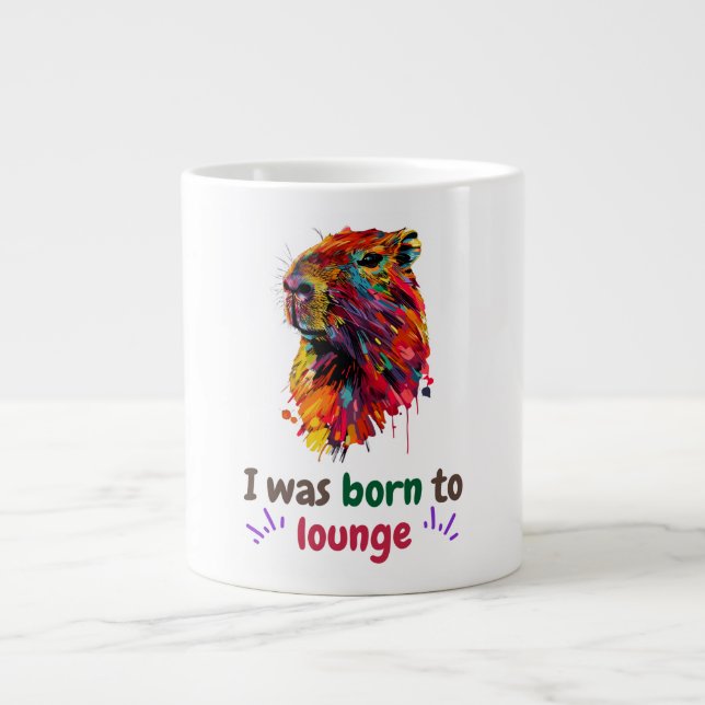 Capybara Large Coffee Mug (Front)