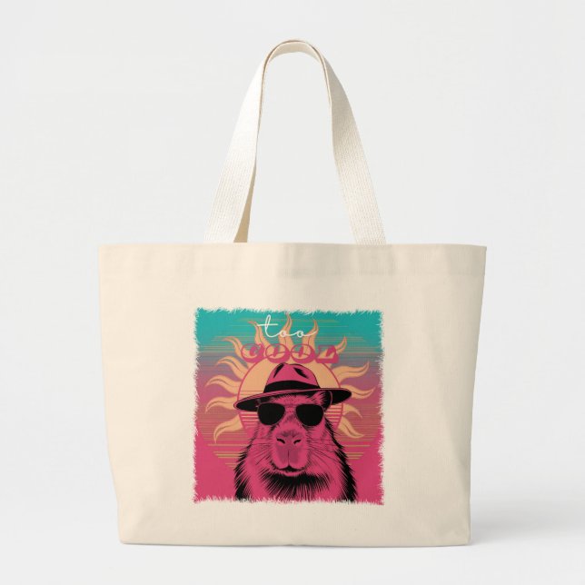 Capybara Large Tote (Front)
