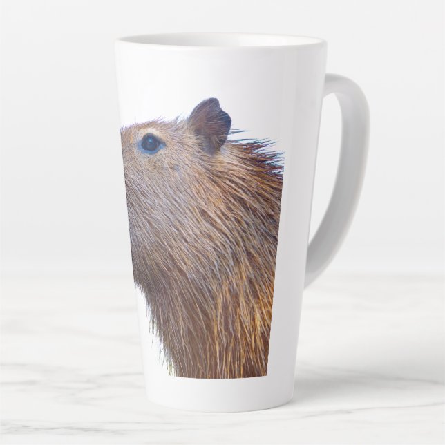 Capybara Latte Mug (Right Angle)