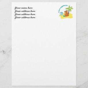 Capybara Letterhead Template