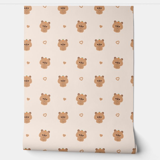 Capybara Love Wallpaper (Unrolling)