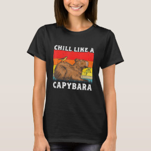 Capybara Lover Cute Capibara Rodent Animal Lover_6 T-Shirt