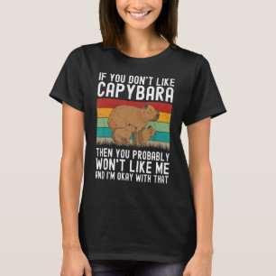 Capybara Lover Cute Capibara Rodent Animal Lover_9 T-Shirt
