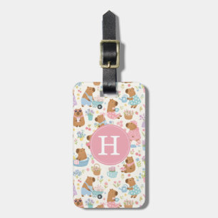 Capybara Luggage Tags