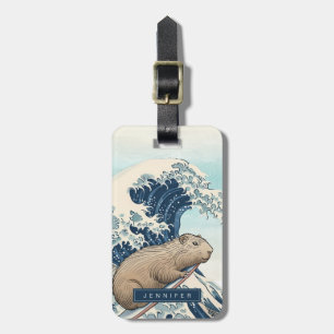Capybara Luggage Tags