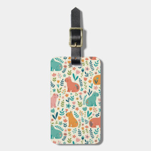 Capybara Luggage Tags