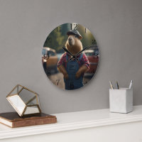 "Capybara Mechanic: Grease, Gears, and Good Vibes"