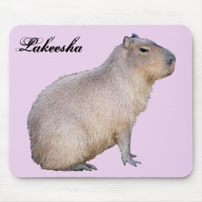 Capybara Mouse Pad (Front)