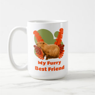 Capybara My Furry Best Friend Coffee Mug