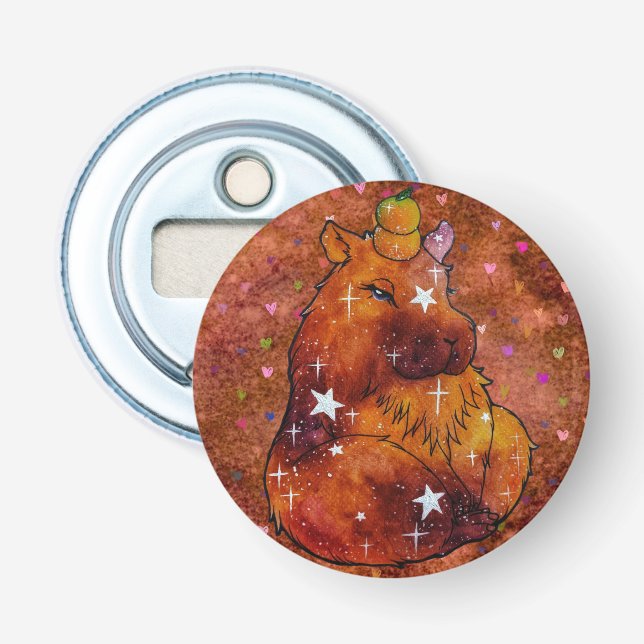 Capybara named Dream Bottle Opener (Front)