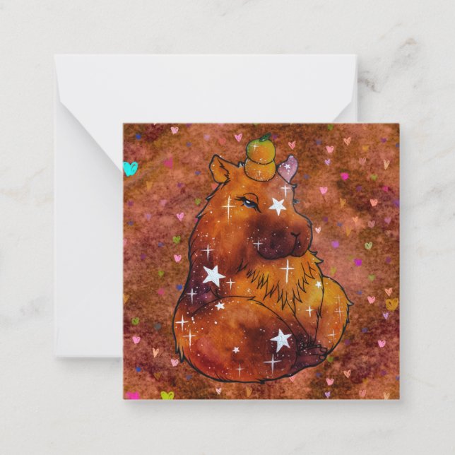 Capybara named Dream Card (Front)