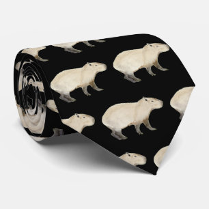 Capybara Neck Tie