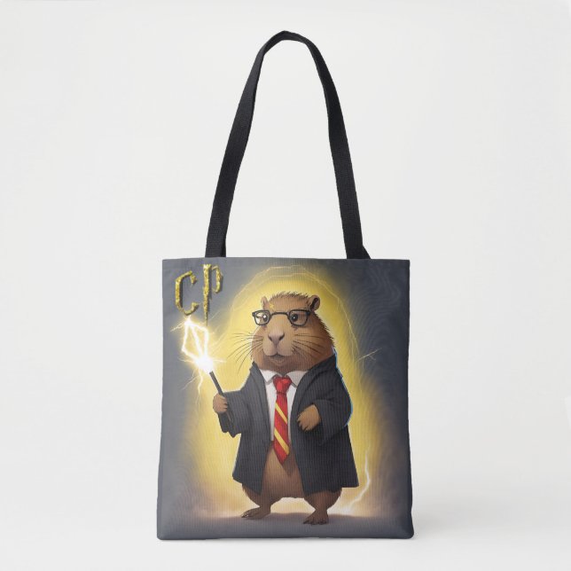 Capybara P Tote Bag (Front)