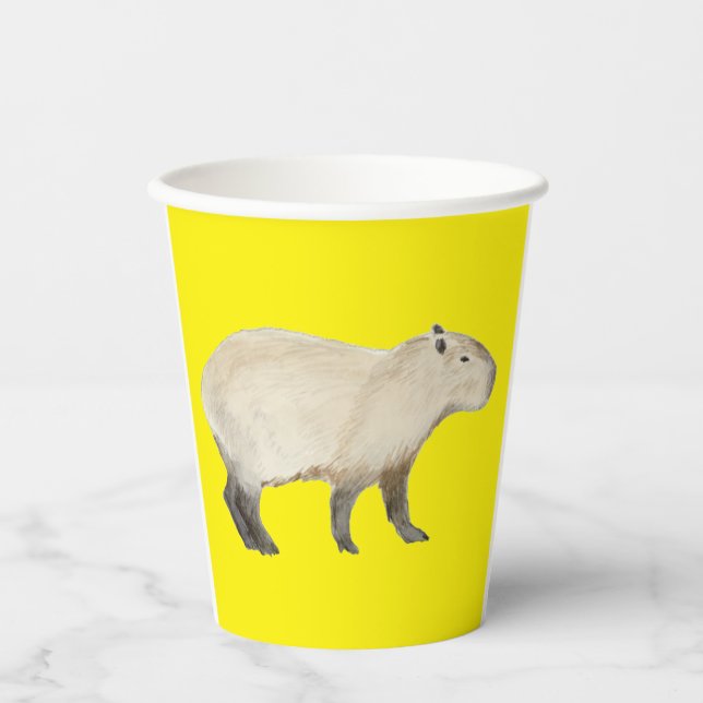Capybara Paper Cups (Front)