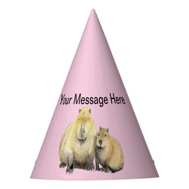Capybara Party Hat (Front)