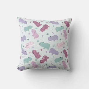 capybara pattern cushion