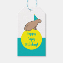 Capybara Personalised Kids Birthday Zoo Animal