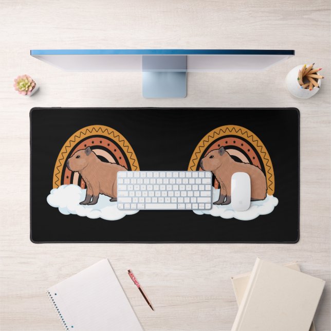 Capybara Pet Animal Desk Mat (Office 1)