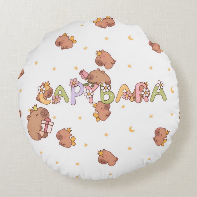 capybara pillow (Back)