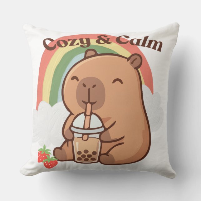 Capybara Pillow Case (Front)