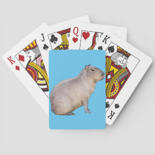 Capybara Playing Cards