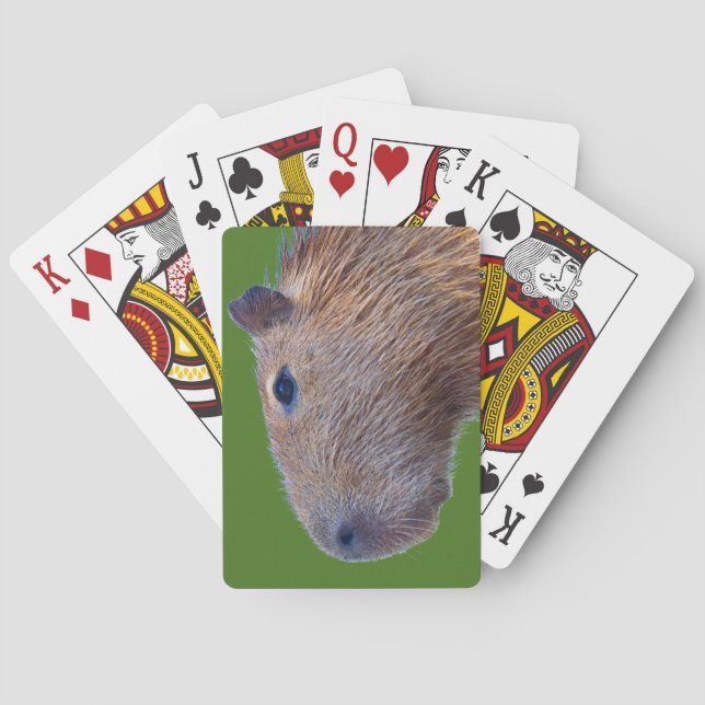 Capybara Playing Cards (Back)