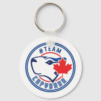 Capybara Pride Key Ring