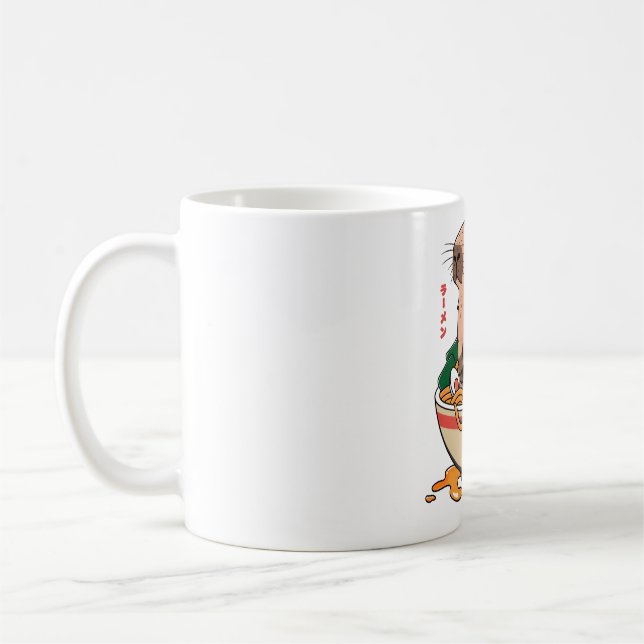 Capybara Ramen  Coffee Mug (Left)