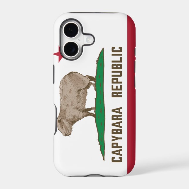 Capybara Republic Flag (Back)
